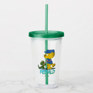 Verre En Acrylique Ferald et le bébé Lizard Tumbler acrylique