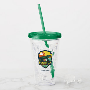 Verre En Acrylique Fierté de l'État   Floride