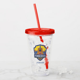 Verre En Acrylique Fierté Tennessee d'état