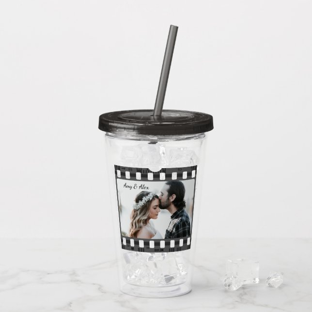 Verre En Acrylique Film tendance Reel Film Film personnalisable Cadre (Dos glace)