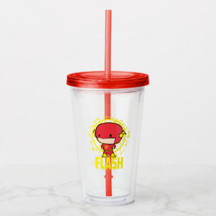 Verre En Acrylique Flash Chibi Avec Électricité