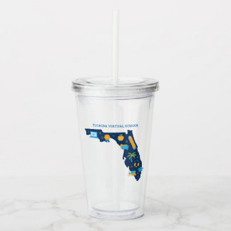 Verre En Acrylique FLVS, Floride Tumbler