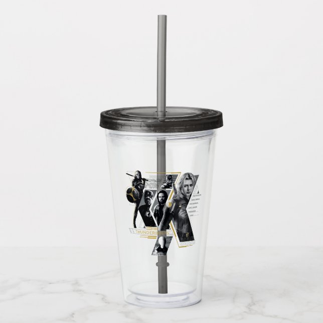 Verre En Acrylique Foudroyants* | Graphisme du groupe (Devant)