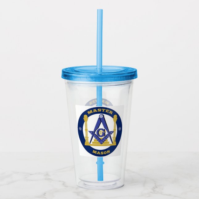 Verre En Acrylique Freemason (Devant)
