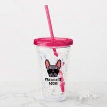 Frenchie Chien Maman Lilac et Tan French Bulldog