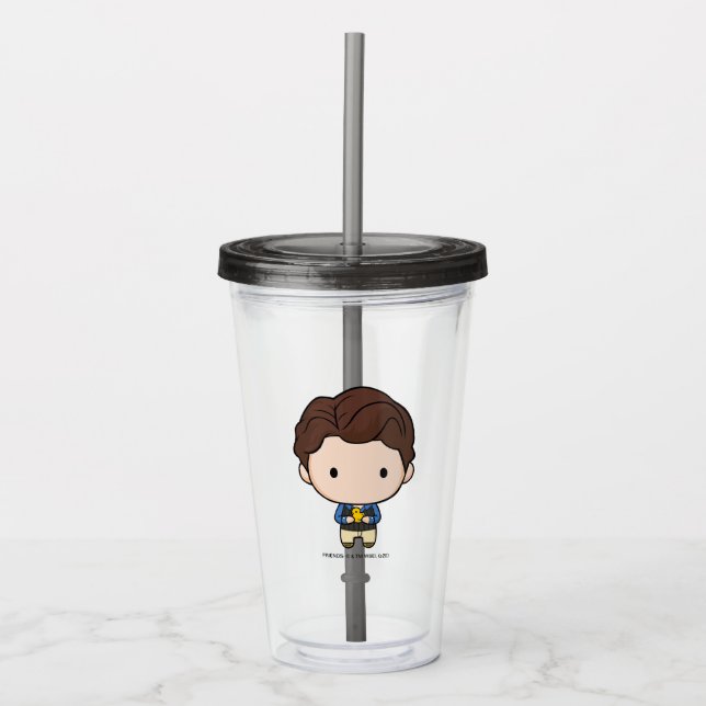 Verre En Acrylique FRIENDS™ | Chandler Chibi (Devant)