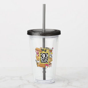 Verre En Acrylique FRIENDS™ Graphisme 30 ans