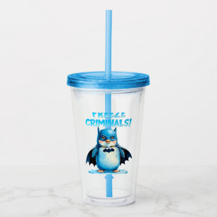Verre En Acrylique Geler les criminels - Pingouin foncé