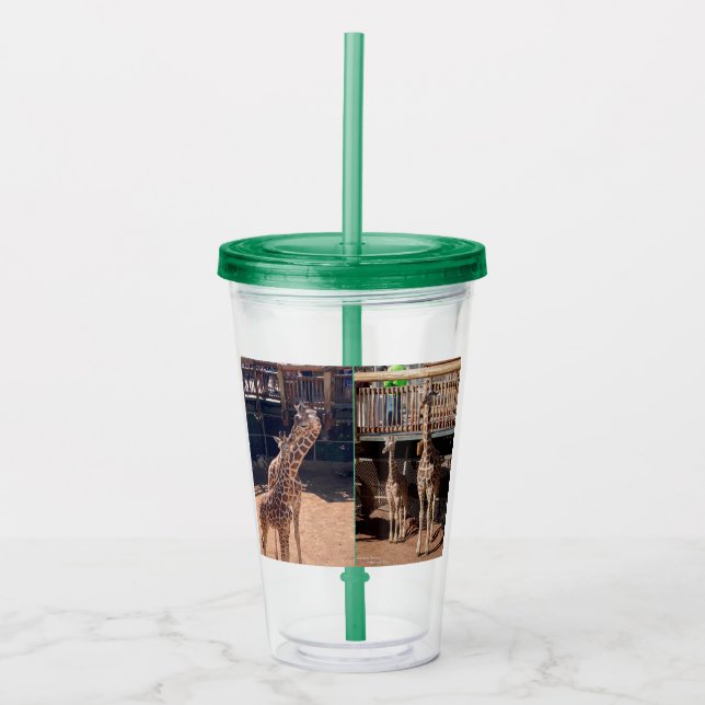 Verre En Acrylique Giraffe Tumbler (Devant)