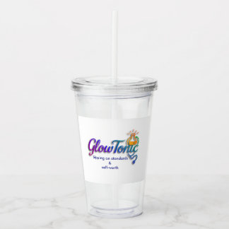 Verre En Acrylique GlowTonic : Glow On The Go plastique Tumbler - 16o