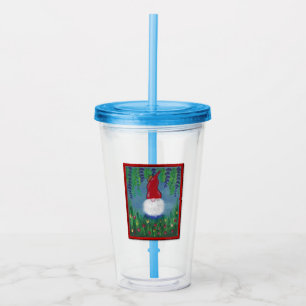 Verre En Acrylique Gnome Super Mignon