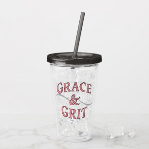 Verre En Acrylique Grace & Grit pour la dame dure