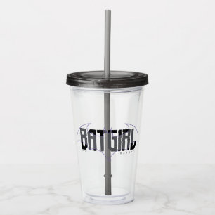 Verre En Acrylique Graphique de nom haute technologie Batgirl