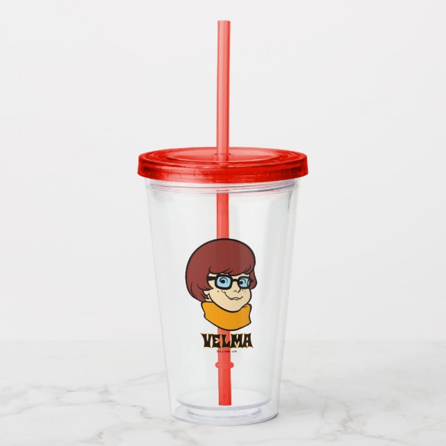 Verre En Acrylique Graphique de nom Velma (Devant)