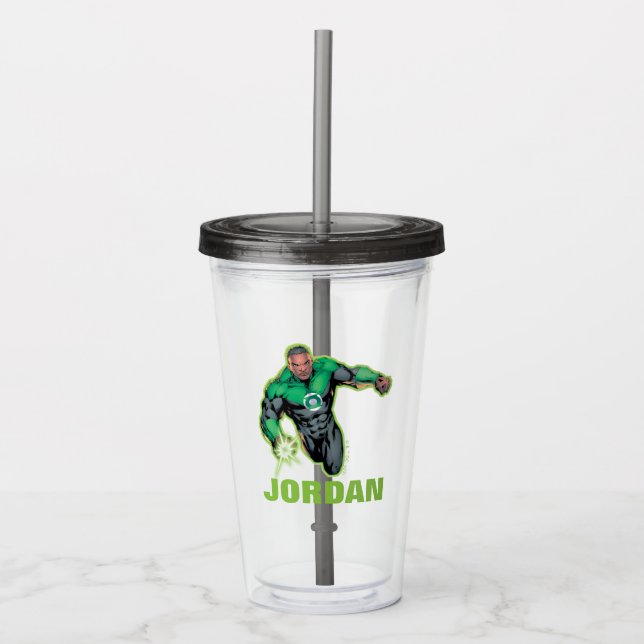 Verre En Acrylique Green Lantern John Stewart (Devant)