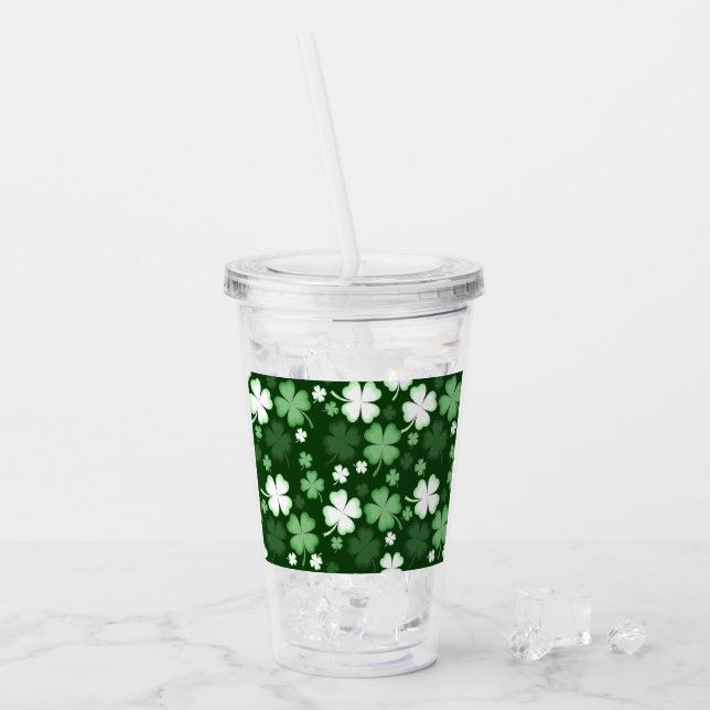 Verre En Acrylique Green Shamrock (Devant glace)