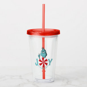 Verre En Acrylique Grinch La joie est sous-estimée