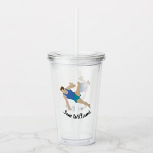 Verre En Acrylique Gymnaste masculin