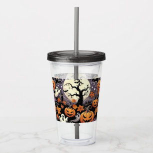 Verre En Acrylique Halloween/Automne/Automne
