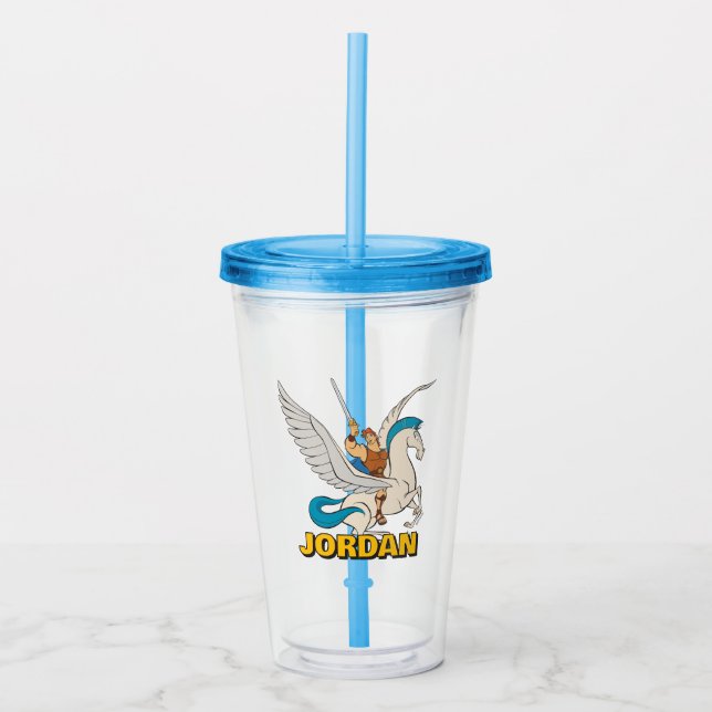 Verre En Acrylique Hercules Riding Pegasus Acrylic Tumbler (Devant)