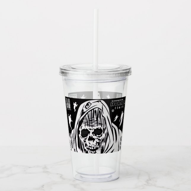 Verre En Acrylique HORROR Comics Tumbler (Devant)
