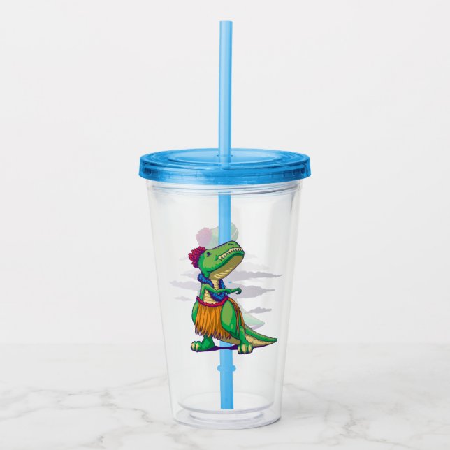 Verre En Acrylique Hula Rex (Devant)