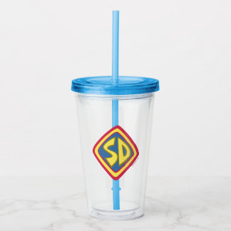 Verre En Acrylique Icône "SD" Scooby-Doo