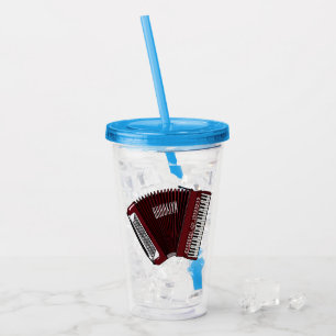 Verre En Acrylique Illustration d'accordion