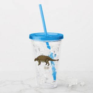 Verre En Acrylique Illustration d'Ankylosaurus