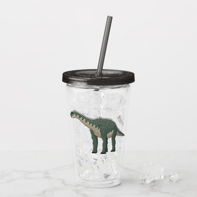 Verre En Acrylique Illustration de Barapasaurus (Dos glace)