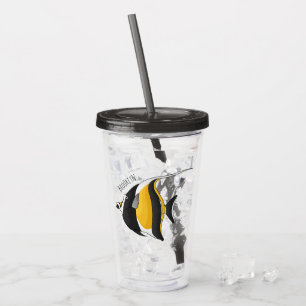 Verre En Acrylique Illustration de l'idole mauresque