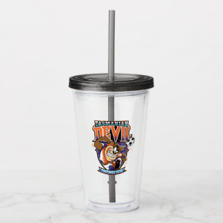 Verre En Acrylique Insigne du club de football du diable de Tasmanie