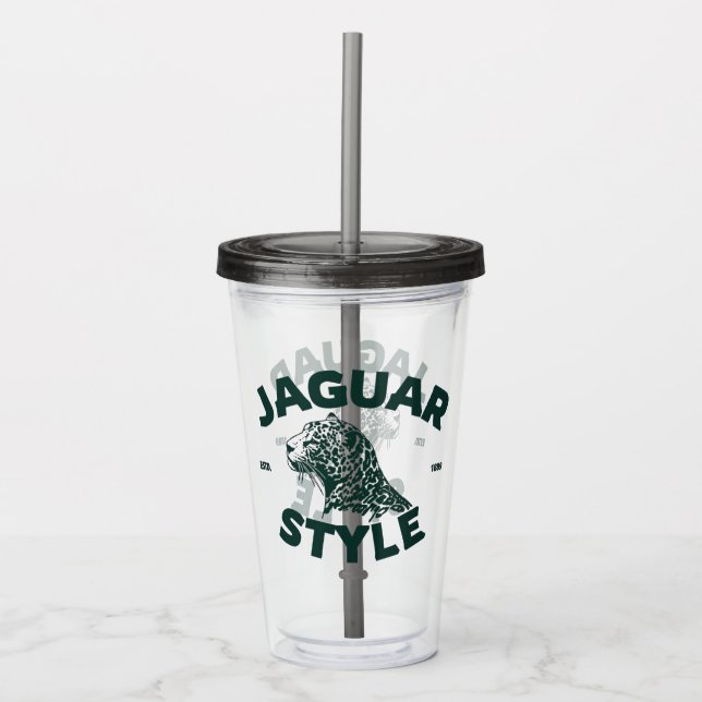 Verre En Acrylique Jaguar Acrylic Tumbler (Devant)