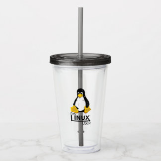Verre En Acrylique Je suis un utilisateur Linux