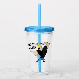 Verre En Acrylique Johnny Bravo Coiffure