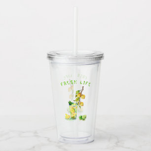 Verre En Acrylique Jus de citron frais Cool Boire Lemonade Summer Par