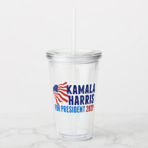 Verre En Acrylique Kamala Harris pour le président 2020