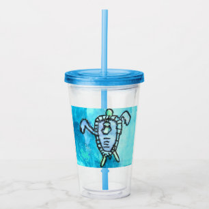 Verre En Acrylique KidsArt for CHOC - Tortue de mer
