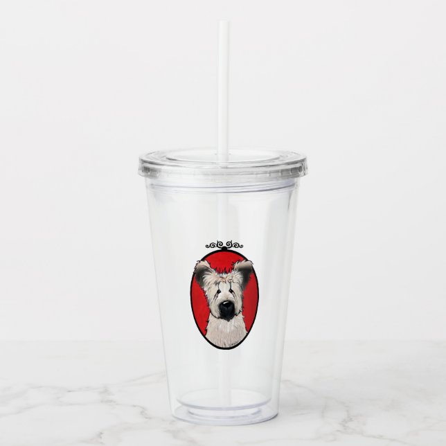 Verre En Acrylique KiniArt Briard  (Devant)