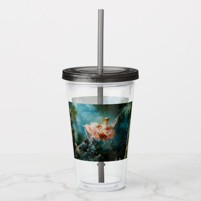 Verre En Acrylique La Balançoire Fragonard (Devant)