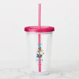 Verre En Acrylique L'ABC de Dr Seuss : Lettre J - Blanc Ajoutez vot