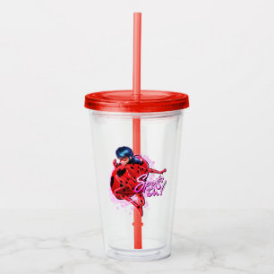 Verre En Acrylique Ladybug miraculeux   Spots Sur Graphic