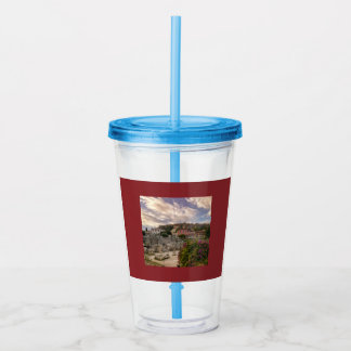 Verre En Acrylique L'Athènes Colorée