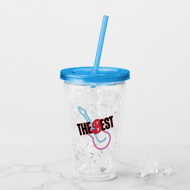 Verre En Acrylique Le meilleur.w (Dos glace)