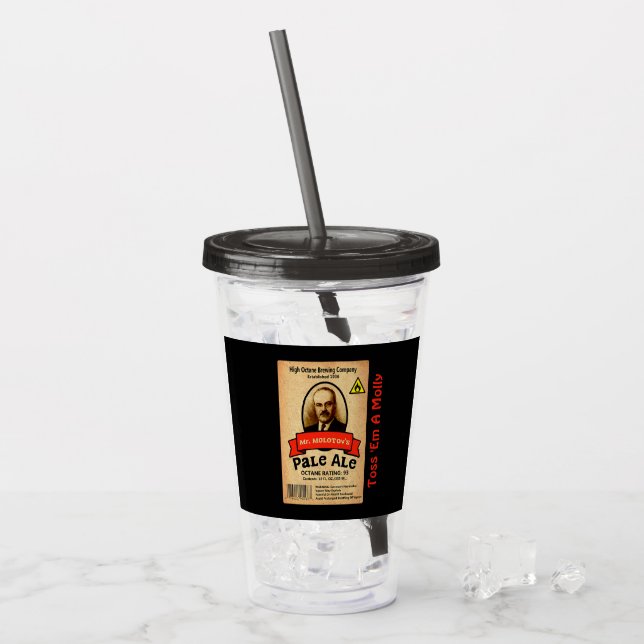 Verre En Acrylique Le Pale Ale de M. Molotov (Devant glace)