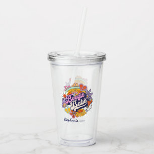 Verre En Acrylique les années 70 super Bachelorette Boogie Babe ID929