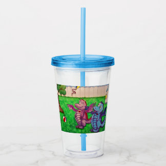 Verre En Acrylique Les jumeaux de Draco font un culbuteur de