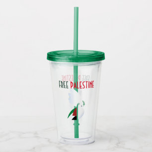 Verre En Acrylique Libérer la Palestine