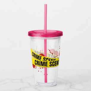 Verre En Acrylique Lieu du crime