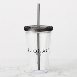Verre En Acrylique Logo de la police de toonami Split